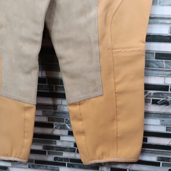 Vintage Kauffman Saddlery NY 28" Men's Tan Riding Equestrian Pants Riding Wear - Picture 6 of 15